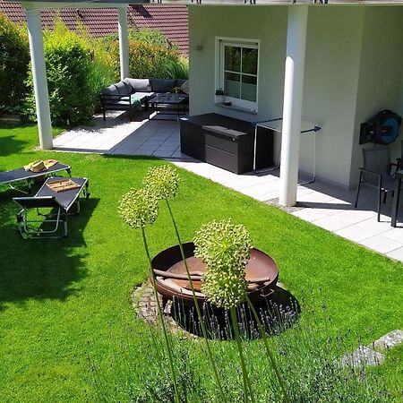 Entspannen Im Gruenen, Ferienwohnung Mit Eigenem Garten Keilberg Buitenkant foto