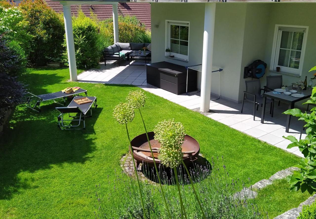 Entspannen Im Gruenen, Ferienwohnung Mit Eigenem Garten Keilberg Buitenkant foto