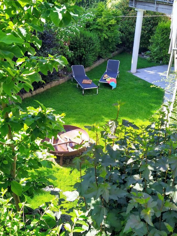 Entspannen Im Gruenen, Ferienwohnung Mit Eigenem Garten Keilberg Buitenkant foto