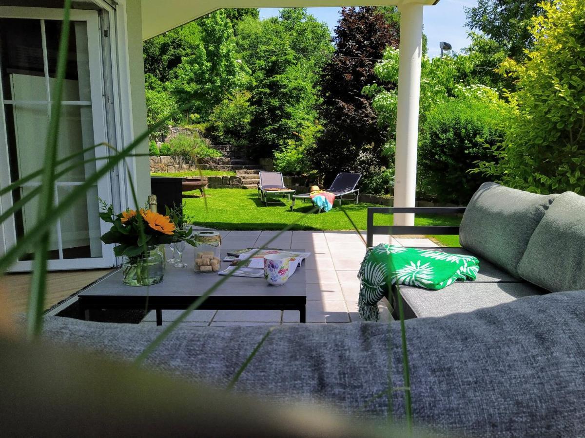 Entspannen Im Gruenen, Ferienwohnung Mit Eigenem Garten Keilberg Buitenkant foto