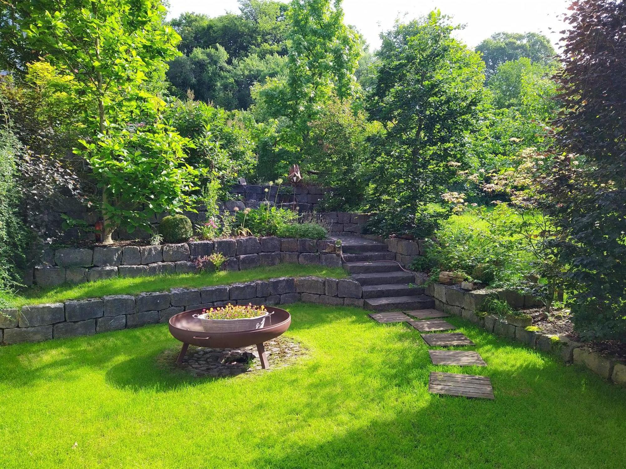 Entspannen Im Gruenen, Ferienwohnung Mit Eigenem Garten Keilberg Buitenkant foto